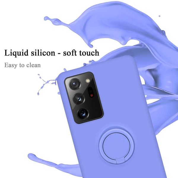 Silikondeksel til Samsung Galaxy NOTE 20 ULTRA Deksel av fleksibelt TPU-silikon