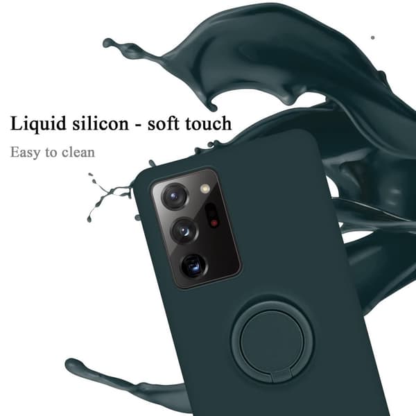 Silikondeksel til Samsung Galaxy NOTE 20 ULTRA Deksel av fleksibelt TPU-silikon