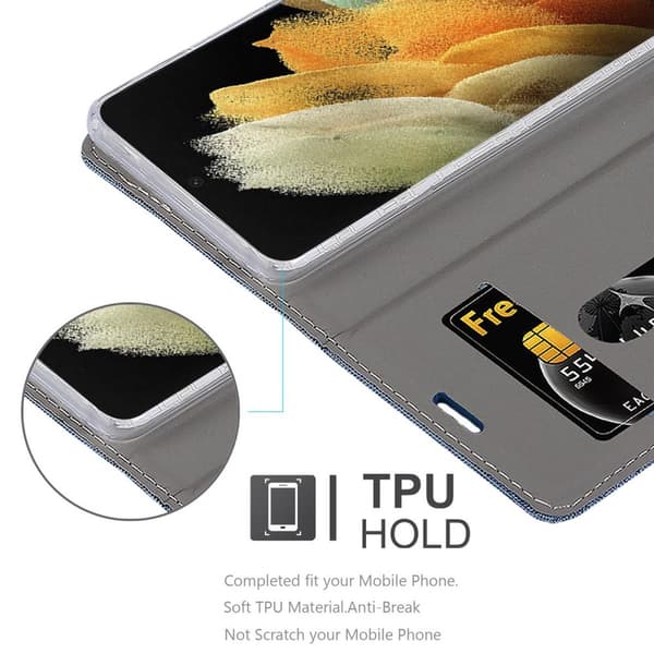 Samsung Galaxy S21 ULTRA Suojakotelo Suojakuori Lompakkokotelo Matkapuhelinkotelo jossa magneettisuljenta, jalusta-toiminto ja korttitasku