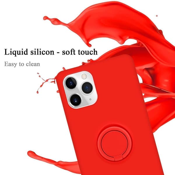 Silikondeksel til iPhone 11 PRO MAX Deksel av fleksibelt TPU-silikon