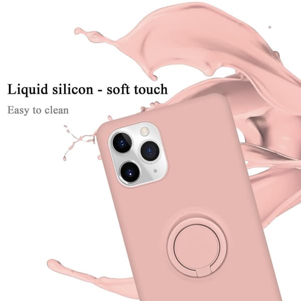 Silikondeksel til iPhone 11 PRO MAX Deksel av fleksibelt TPU-silikon