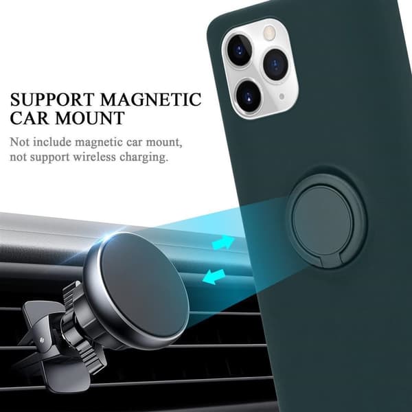 Silikondeksel til iPhone 11 PRO MAX Deksel av fleksibelt TPU-silikon