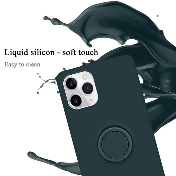 Silikondeksel til iPhone 11 PRO MAX Deksel av fleksibelt TPU-silikon