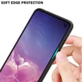 Miniatyrbilde 4 av 6: Deksel til Samsung Galaxy S10e Stripe optics Silikondeskel laget av TPU-silikon og bakside av herdet glass