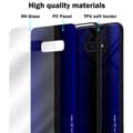 Miniatyrbilde 6 av 6: Deksel til Samsung Galaxy S10e Stripe optics Silikondeskel laget av TPU-silikon og bakside av herdet glass