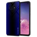 Miniatyrbilde 1 av 6: Deksel til Samsung Galaxy S10e Stripe optics Silikondeskel laget av TPU-silikon og bakside av herdet glass