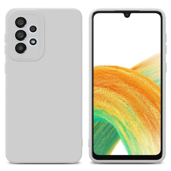 Samsung Galaxy A52 (4G / 5G) / A52s Fodral Skal Case Cover av flexibelt TPU-silikon Bobilskydd FLUID VIT Samsung Galaxy A52 (4G / 5G) / A52s Fodral Skal Case Cover av flexibelt TPU-silikon Bobilskydd FLUID VIT