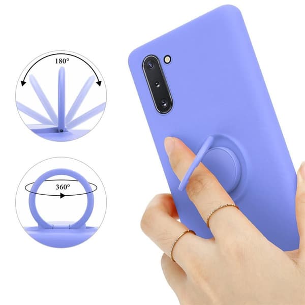 Silikondeksel til Samsung Galaxy NOTE 10 Deksel av fleksibelt TPU-silikon