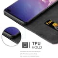 Miniatyrbild 4 av 8: Fordral för Samsung Galaxy S10 PLUS Skal med magnetisk stängning, ståfunktion och kortficka Mobilskydd