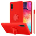 Pikkukuva 2 / 11: Samsung Galaxy A50 4G / A50s / A30s Suojakotelo Suojakuori joustavasta TPU-silikonista jossa on rengas