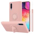 Pikkukuva 1 / 8: Samsung Galaxy A50 4G / A50s / A30s Suojakotelo Suojakuori joustavasta TPU-silikonista jossa on rengas