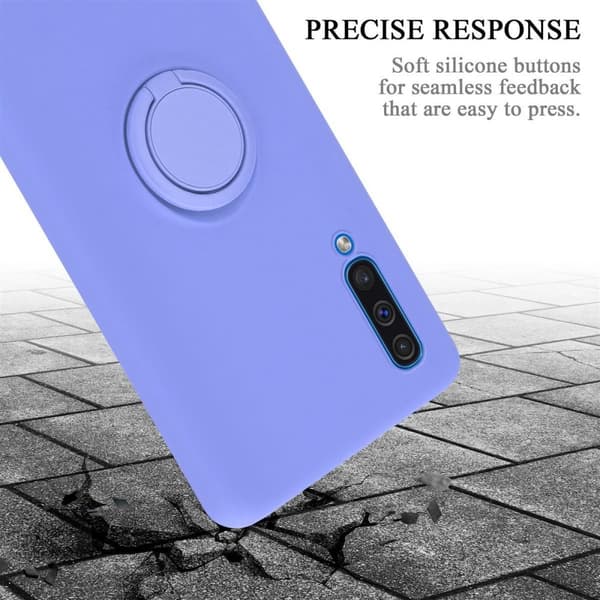 Samsung Galaxy A50 4G / A50s / A30s Suojakotelo Suojakuori joustavasta TPU-silikonista jossa on rengas