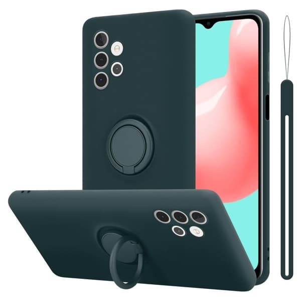 Samsung Galaxy A32 5G Cover Etui Case () LIQUIDGRØN