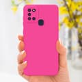 Miniatyrbild 7 av 8: Samsung Galaxy A21s Fodral Skal Case Cover av flexibelt TPU-silikon Bobilskydd
