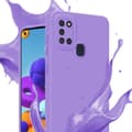 Miniatyrbild 11 av 11: Samsung Galaxy A21s Fodral Skal Case Cover av flexibelt TPU-silikon Bobilskydd