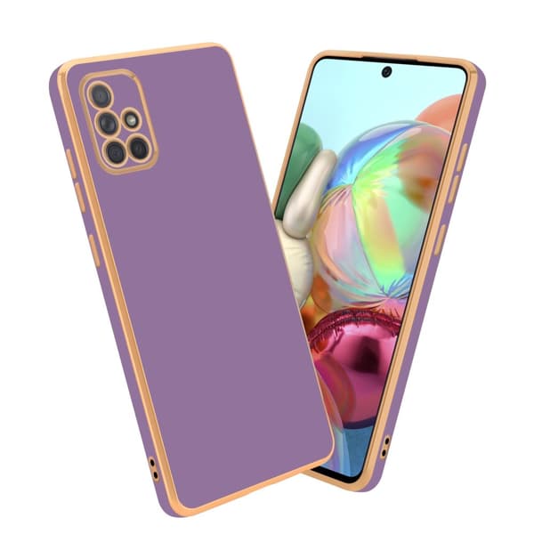 Samsung Galaxy A71 4G Suojakuori Suojakotelo joka on valmistettu joustavasta TPU-silikonista ja jossa on kameran suojaus