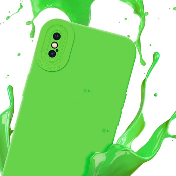 iPhone X / XS Suojakuori Suojakotelo valmistettu joustavasta TPU-silikonista
