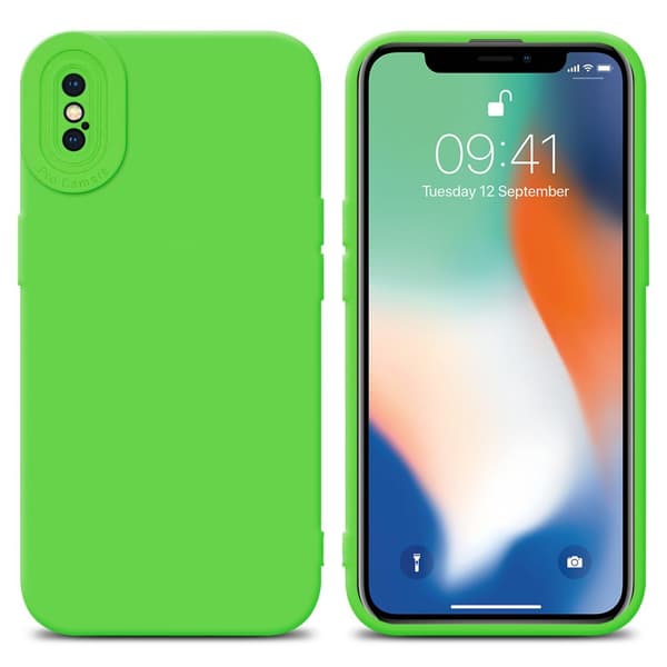 iPhone X / XS Suojakuori Suojakotelo valmistettu joustavasta TPU-silikonista