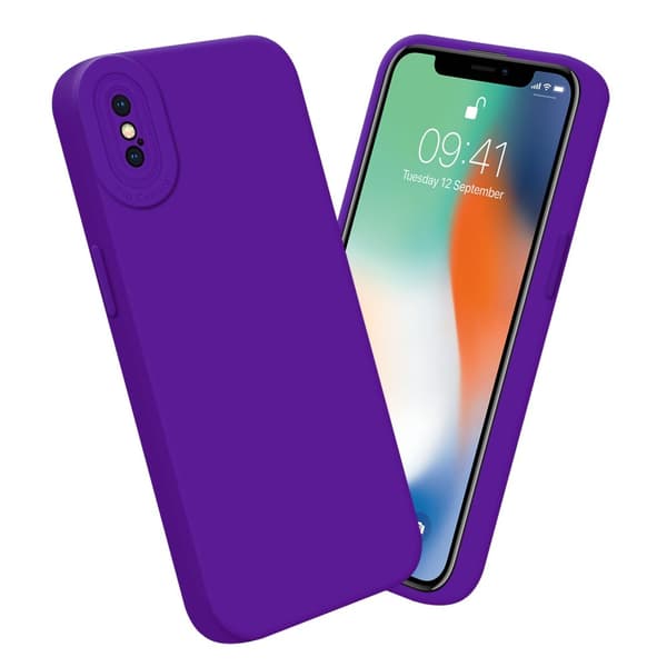 iPhone X / XS Suojakuori Suojakotelo valmistettu joustavasta TPU-silikonista