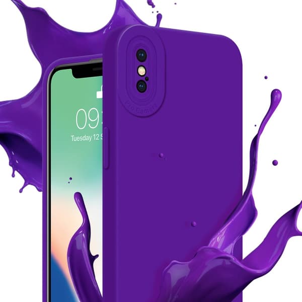iPhone X / XS Suojakuori Suojakotelo valmistettu joustavasta TPU-silikonista