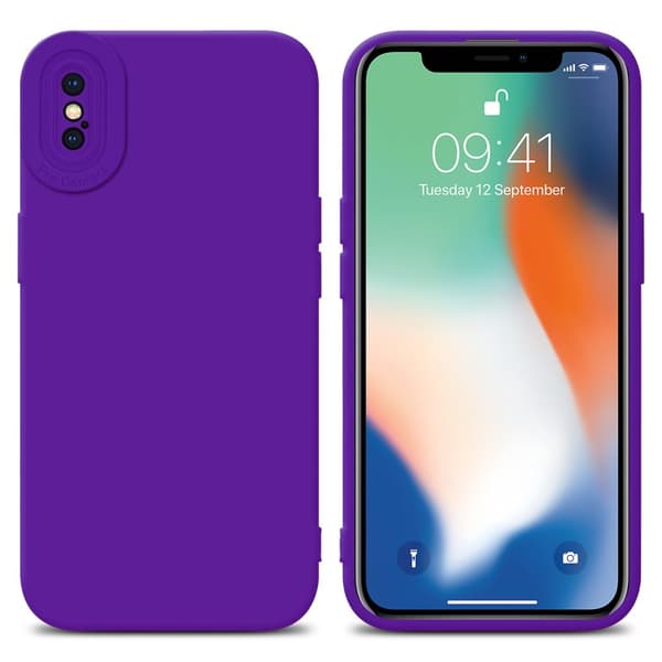 iPhone X / XS Suojakuori Suojakotelo valmistettu joustavasta TPU-silikonista