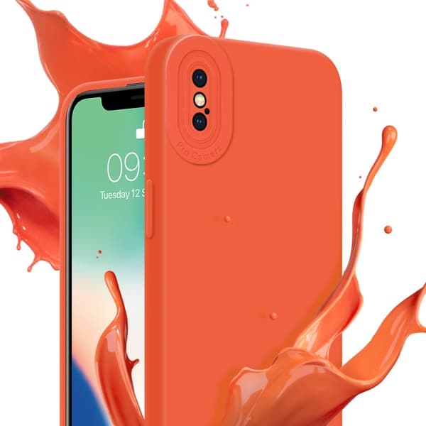 iPhone X / XS Suojakuori Suojakotelo valmistettu joustavasta TPU-silikonista