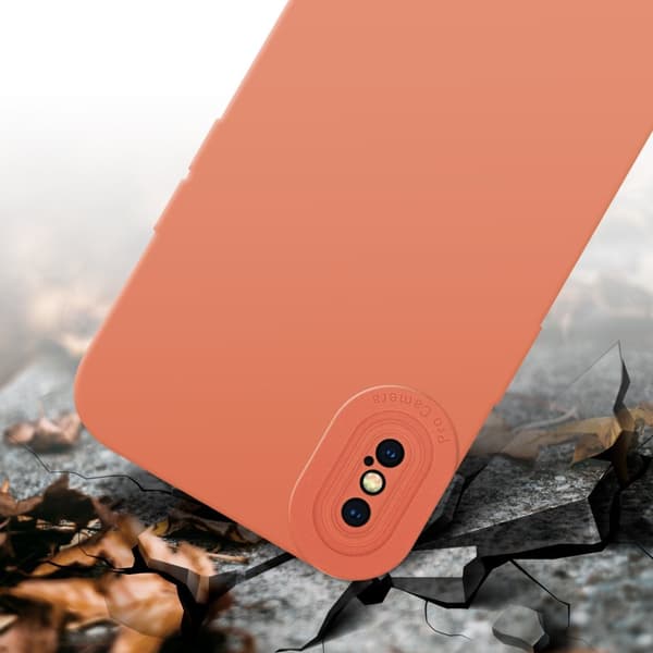 iPhone X / XS Suojakuori Suojakotelo valmistettu joustavasta TPU-silikonista