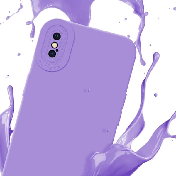iPhone X / XS Suojakuori Suojakotelo valmistettu joustavasta TPU-silikonista