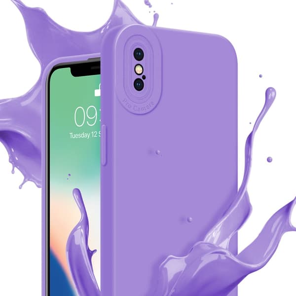 iPhone X / XS Suojakuori Suojakotelo valmistettu joustavasta TPU-silikonista