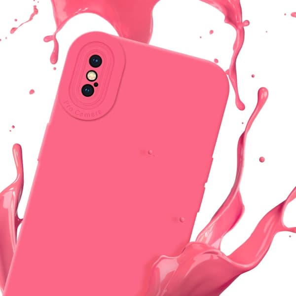 iPhone X / XS Suojakuori Suojakotelo valmistettu joustavasta TPU-silikonista