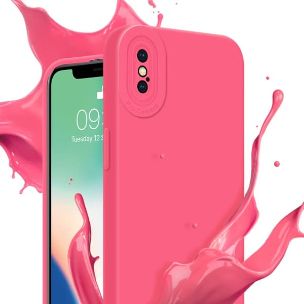 iPhone X / XS Suojakuori Suojakotelo valmistettu joustavasta TPU-silikonista