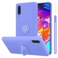 Pikkukuva 1 / 8: Samsung Galaxy A70 / A70s Suojakotelo Suojakuori joustavasta TPU-silikonista jossa on rengas