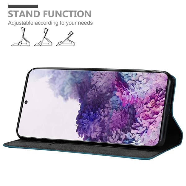 Lommebokdeksel til Samsung Galaxy S20 PLUS Deksel med magnetisk lukking, stativfunksjon og kortlomme