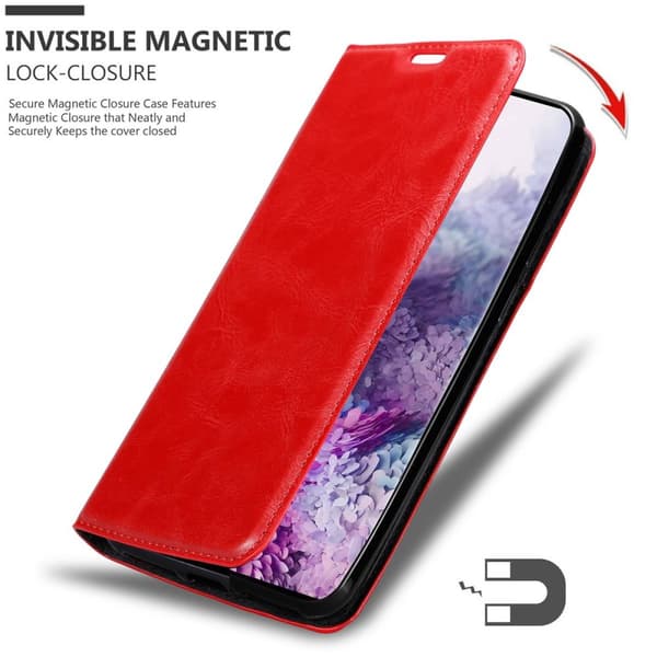 Samsung Galaxy S20 PLUS Fodral Skal Plånboksfodral Case med magnetisk stängning, ståfunktion och kortficka