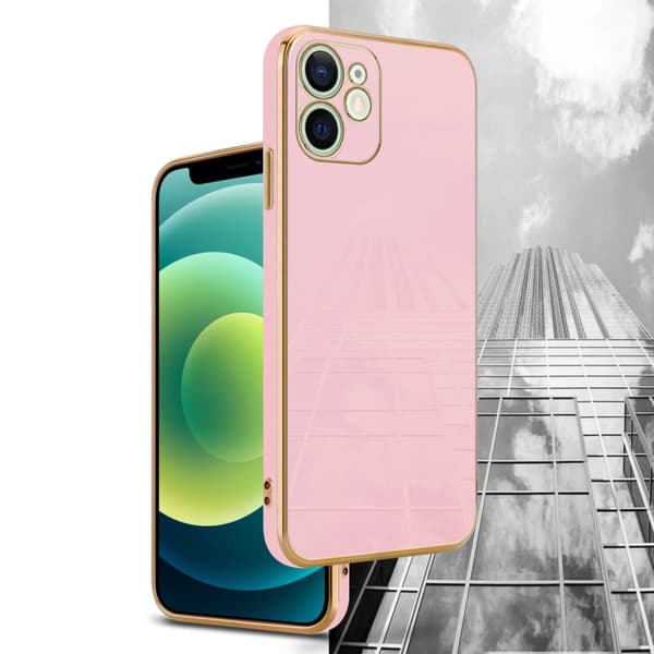 Silikondeksel til iPhone 12 med kamerabeskyttelse