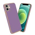 Miniatyrbild 1 av 8: iPhone 12 Fodral Mobilskydd Skal av flexibel TPU-silikon och med kameraskydd