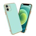 Miniatyrbild 1 av 8: iPhone 12 Fodral Mobilskydd Skal av flexibel TPU-silikon och med kameraskydd