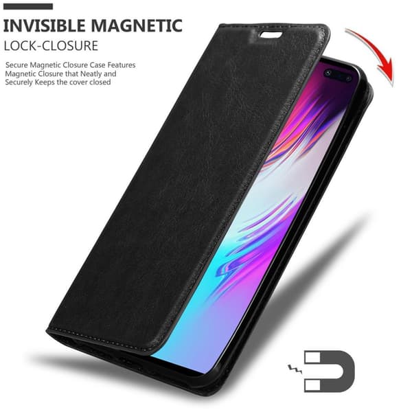 Samsung Galaxy S10 5G Suojakotelo Suojakuori Lompakkokotelo Matkapuhelinkotelo jossa magneettisuljenta, jalusta-toiminto ja korttitasku