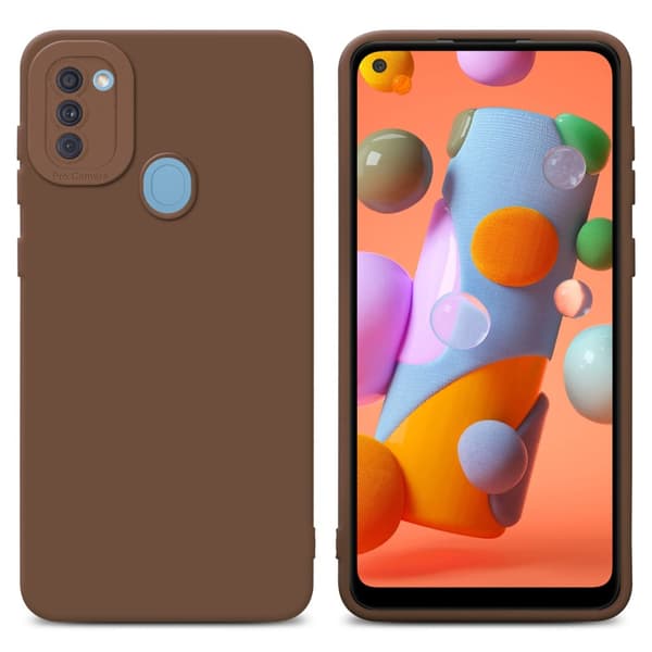 Samsung Galaxy A11 / M11 Suojakuori Suojakotelo valmistettu joustavasta TPU-silikonista
