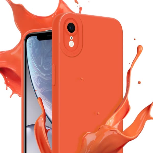 iPhone XR Suojakuori Suojakotelo valmistettu joustavasta TPU-silikonista