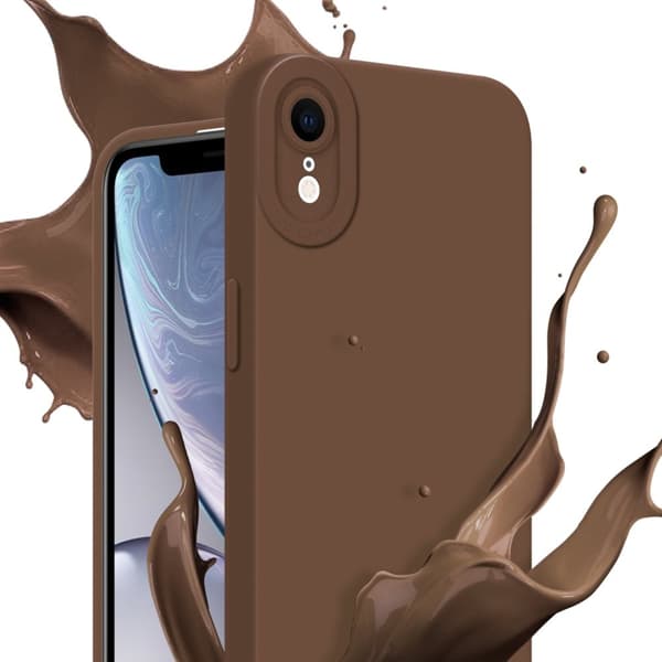 iPhone XR Suojakuori Suojakotelo valmistettu joustavasta TPU-silikonista