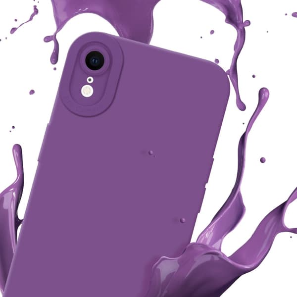 iPhone XR Suojakuori Suojakotelo valmistettu joustavasta TPU-silikonista