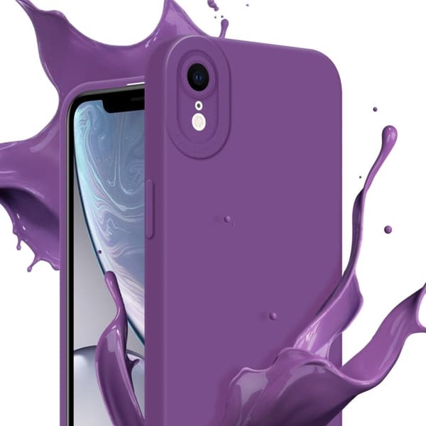 iPhone XR Suojakuori Suojakotelo valmistettu joustavasta TPU-silikonista