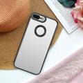 Miniatyrbild 7 av 7: iPhone 7 PLUS / 7S PLUS / 8 PLUS Skal Fodral av flexibelt TPU-silikon med Chrome-applikation Mobilskydd