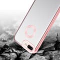 Miniatyrbild 4 av 7: iPhone 7 PLUS / 7S PLUS / 8 PLUS Skal Fodral av flexibelt TPU-silikon med Chrome-applikation Mobilskydd