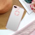 Miniatyrbild 7 av 7: iPhone 7 PLUS / 7S PLUS / 8 PLUS Skal Fodral av flexibelt TPU-silikon med Chrome-applikation Mobilskydd