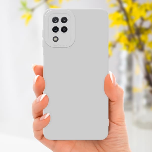 Samsung Galaxy A12 / M12 Suojakuori Suojakotelo valmistettu joustavasta TPU-silikonista