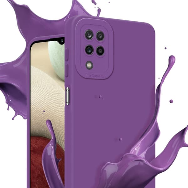 Samsung Galaxy A12 / M12 Suojakuori Suojakotelo valmistettu joustavasta TPU-silikonista