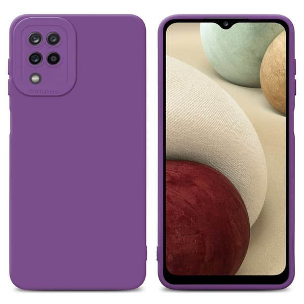 Samsung Galaxy A12 / M12 Suojakuori Suojakotelo valmistettu joustavasta TPU-silikonista