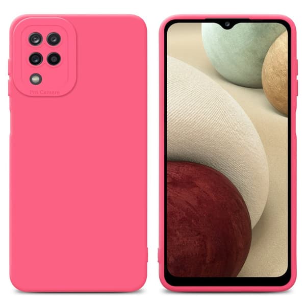Samsung Galaxy A12 / M12 Suojakuori Suojakotelo valmistettu joustavasta TPU-silikonista